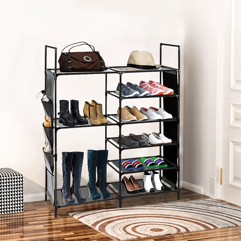 Rebrilliant 18 Pair Shoe Rack | Wayfair.co.uk